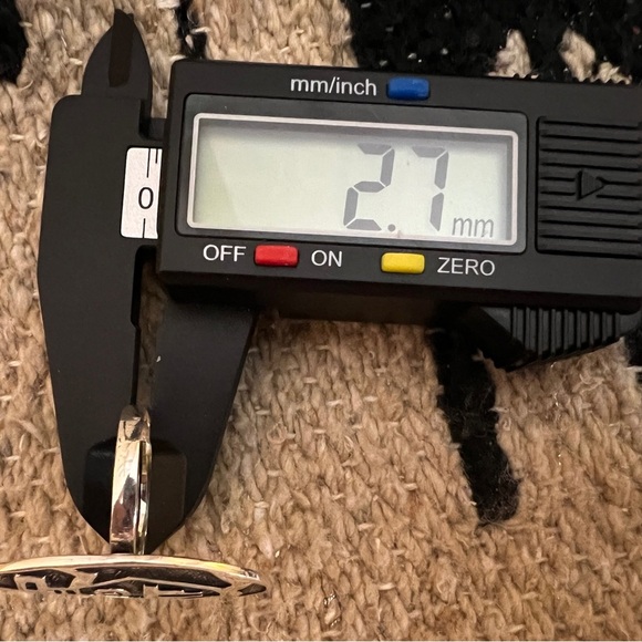 ❤️ Kachina Symbol Native Navajo Style Unisex Sterling Silver SZ 9.75 Ring 1.33”L - Picture 10 of 14